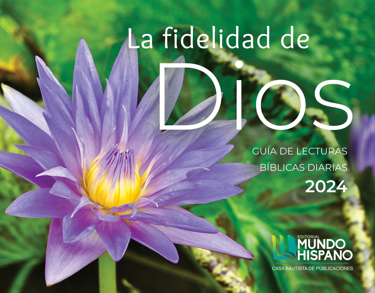 CALENDARIO 2024, GUIA DE LECTURAS BIBLICAS LA FIDELIDAD DE DIOS FOTO