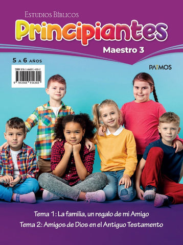 Estudios Bíblicos Principiantes (5 a 6 años) Maestro con Visuales - Semestre 2 2025