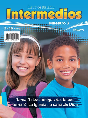 Estudios Bíblicos Intermedios (9 a 10 años) Maestro con Visuales Semestre 2-2025