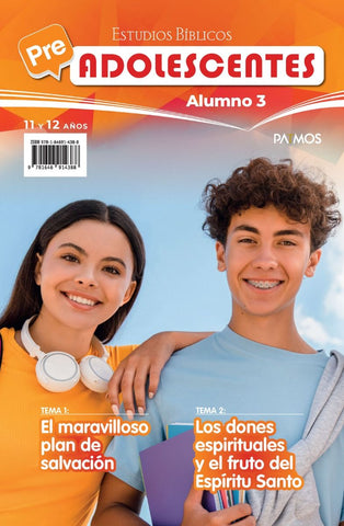 Estudios Bíblicos Pre Adolescentes (11 a 12 años) Alumno Semestre 2-2025