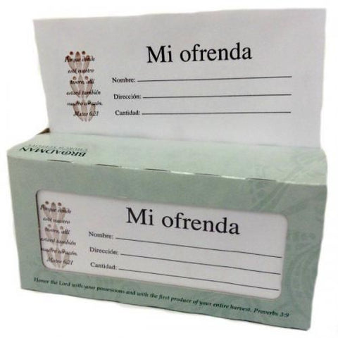 Sobre de Ofrenda - Mi Ofrenda