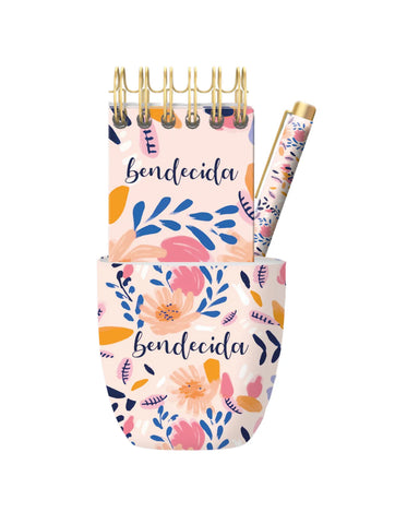 Taza Notepad Set - Bendecida