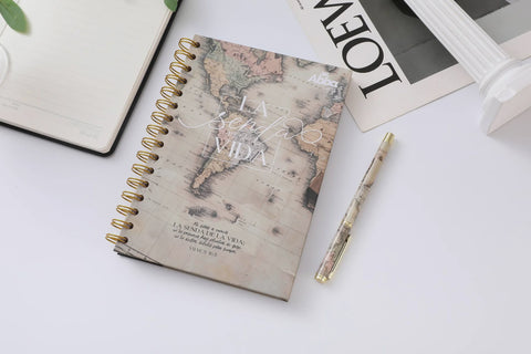 Pack libreta + bolígrafo vida