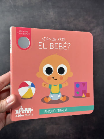 ¿Dónde está el bebé? Libro de tapitas