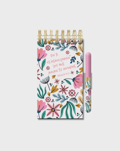 Notepad & Bolígrafo | En ti se regocijarán