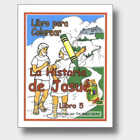 Libro para colorear - La historia de Josué