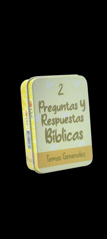 Caja de Metal: Preguntas y Respuestas No. 2. Bilingüe Temas Generales
