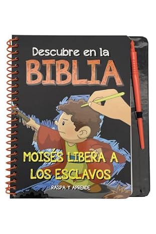 Moises Libera a los Esclavos - Raspa y Aprende - Descubre en la Biblia