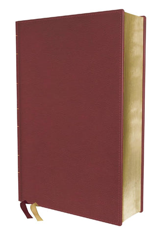 RVR, Biblia de estudio trasfondo cultural, Leathersoft, Rojo vino, Interior a color, Comfort Print: Explora el mundo antiguo de la Escritura
