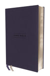 NVI, Santa Biblia, Texto Revisado 2022, Una Columna con Referencias, Leathersoft, Navy, Palabras de Jesús en Rojo