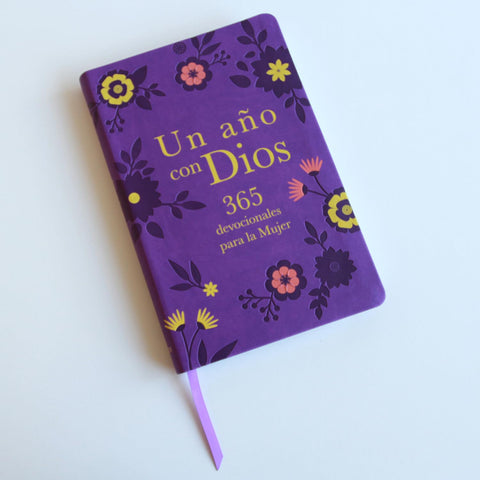 Un año con Dios: 365 devocionales para la mujer - Soft Leather