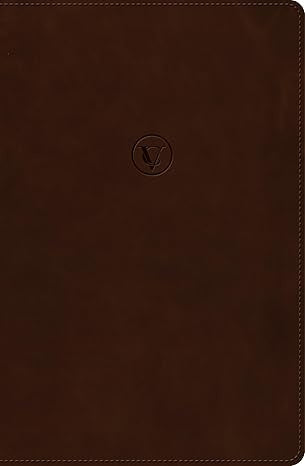 RVR 1960 Biblia de estudio de César Vidal, café símil piel