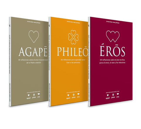 Tres amores - La serie completa: 90 reflexiones sobre el amor