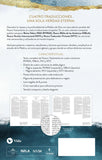 El Nuevo Testamento en cuatro versiones, (RVR60, NBLA, NVI, NTV), Columnas paralelas, Tapa dura/tela, Azul marino: Cuatro traducciones. Una sola verdad eterna