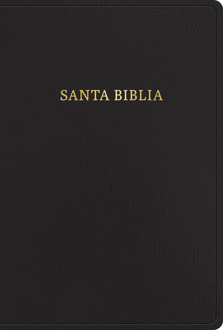RVR 1960 Biblia letra súper gigante, negro, imitación piel (Edición 2023): Con referencias. Nueva tipografía