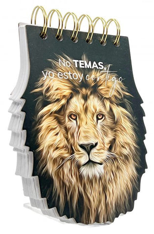 Libreta troquelada No temas