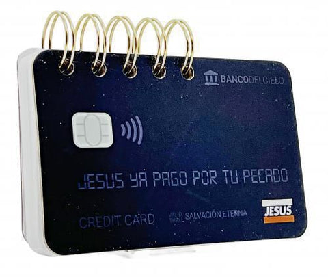 Libreta troquelada Jesús pagó tus pecados