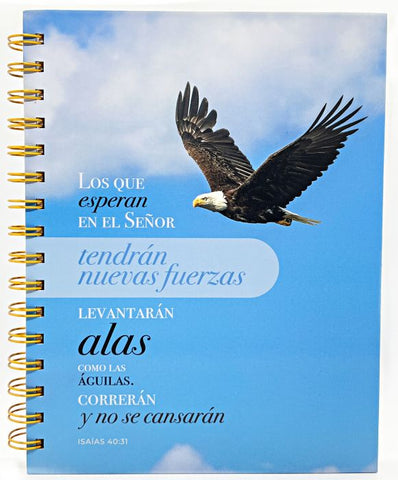Los que esperan en el Señor. Libreta de anillas.