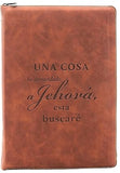 Biblia Arcoíris letra grande con Cierre Índice  Café con Estuche de protección. Colección Celestial