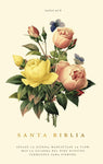 RVR60, Santa Biblia, Premio y Regalo, Tapa dura, Floral, Palabras de Jesús en Rojo, Comfort Print