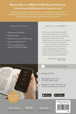 Biblia valor prémium NTV, letra grande con Filament (SentiPiel, Café claro)