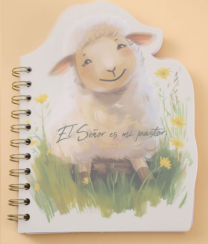 Libreta Troquelada con portada en PP. El Señor es mi pastor