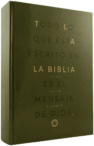 Biblia Traducion Lenguaje Actual Tapa Dura / Letra  super grande .18