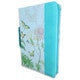 Biblia con Cierre Letra Grande 12 puntos para Mujer RV1960 imit piel turquesa floral con índice