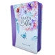 Biblia de Bolsillo con Cierre para Mujer RV1960 imit piel lila con índice y canto floral