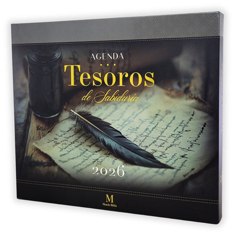 Agenda Tesoros de Sabiduría Color Negro