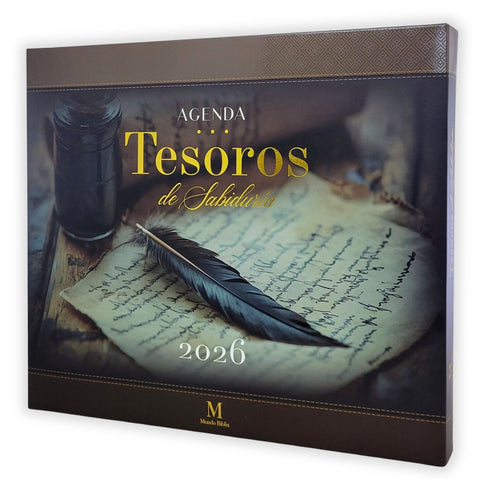 Agenda Tesoros de Sabiduría Color Café