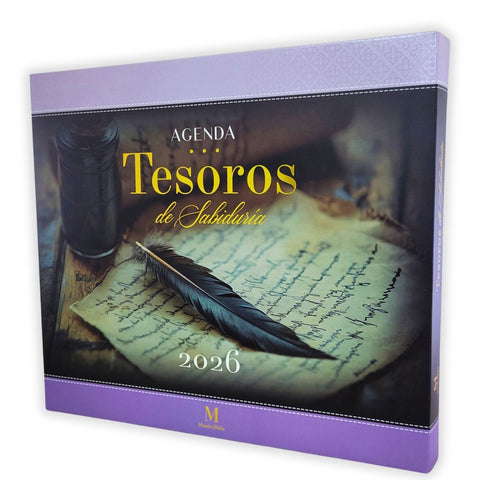 Agenda Tesoros de Sabiduría Color Lila