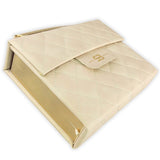 Biblia RV60 Cartera con Broche Magnético Compacta , imit piel beige con asa de mano