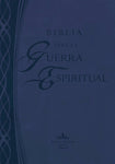 Biblia para la Guerra Espiritual imitación piel  Azul