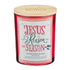 Jesus is the Reason Scented Candle in a Glass Jar