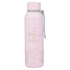 Things Are Possible Pink Stainless Steel Water Bottle - Matthew 19:26