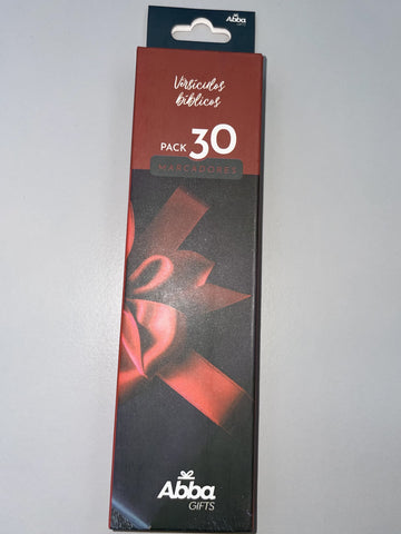 PACK  30 MARCADORES - JUAN 3:16