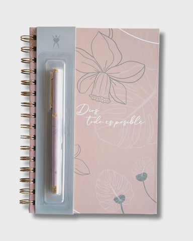 Set Journal & Bolígrafo | Con Dios todo es posible