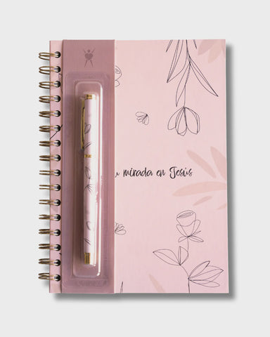 Set Journal & Bolígrafo | Pon tu mirada en Jesús