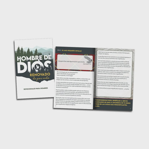Devocional Hombre de Dios: Renovado de por vida