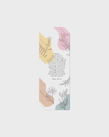 Pack de 25 marcadores | Juan 3:16