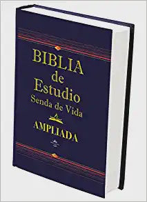 Biblia de Estudio Senda de Vida c blanda marron con indice