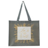 Joy to the World Gray Reusable Shopping Tote Bag