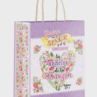 Bolsa Mediana - Anhelos de tu corazón (Salmos 37:4)