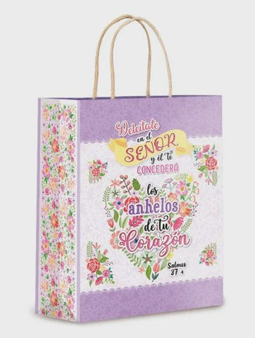 Bolsa pequeña - Anhelos de tu corazón (Salmos 37 4)