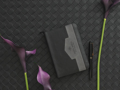 Biblia RVR60 025czti Elegante negro/gris Tamaño Bolsillo