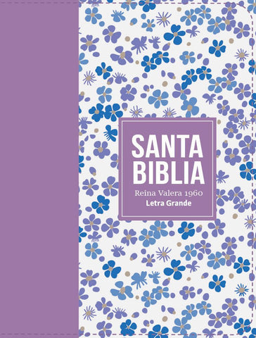 Biblia RVR 1960 - Tamaño Compacta - Lila claro
