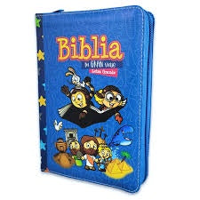 Biblia para Niños Mi Gran Viaje RV1960, AZUL