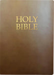 KJVER Holy Bible, Large Print, Coffee Ultrasoft: (King James Version Easy Read, Red Letter, Brown)