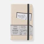 Bookaroo POCKET Notebook (A6) JOURNAL - Cream